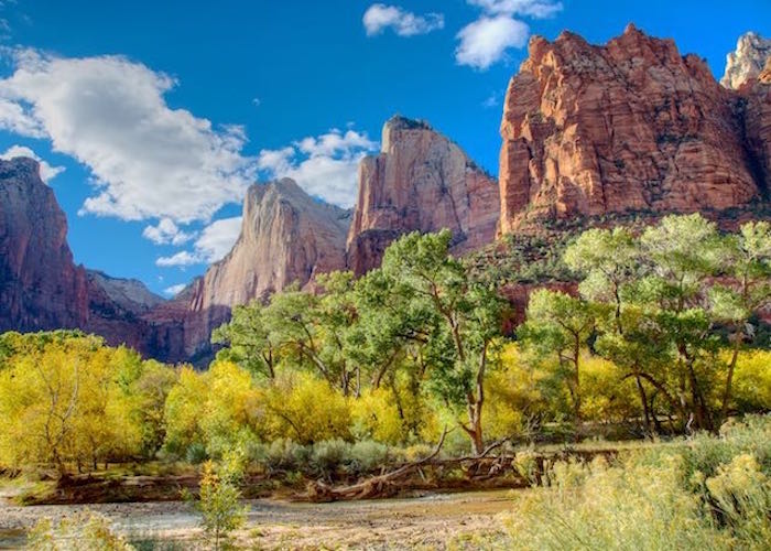 Court of the Patriarchs in Zion National Park/Jean Bjerke Court of the Patriarchs in Zion National Park/Jean Bjerke
