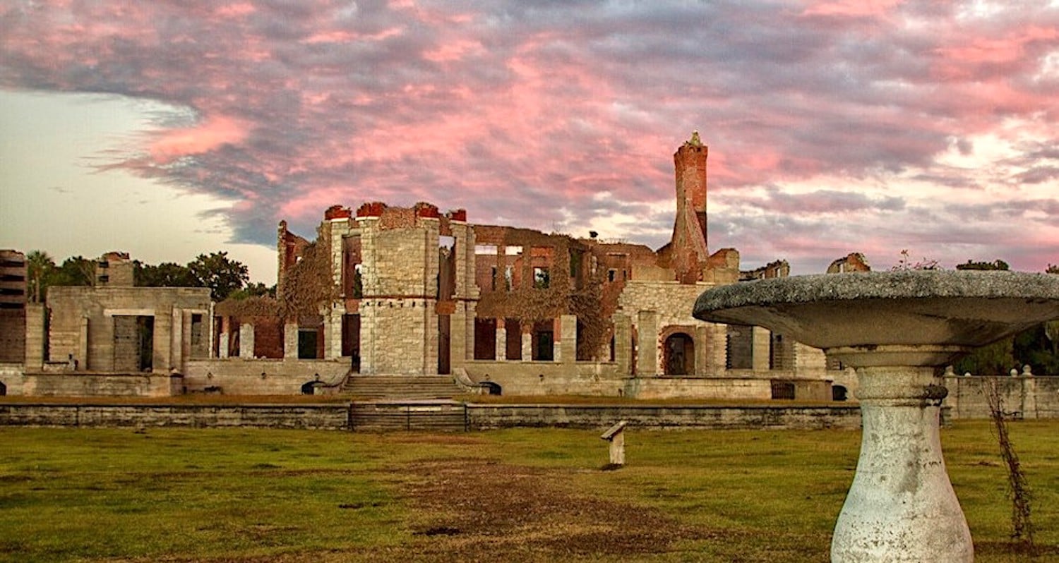 The Dungenes Ruins at Cumberland Island National Seashore harbor past stories of luxury/NPS file The Dungenes Ruins at Cumberland Island National Seashore harbor past stories of luxury/NPS file