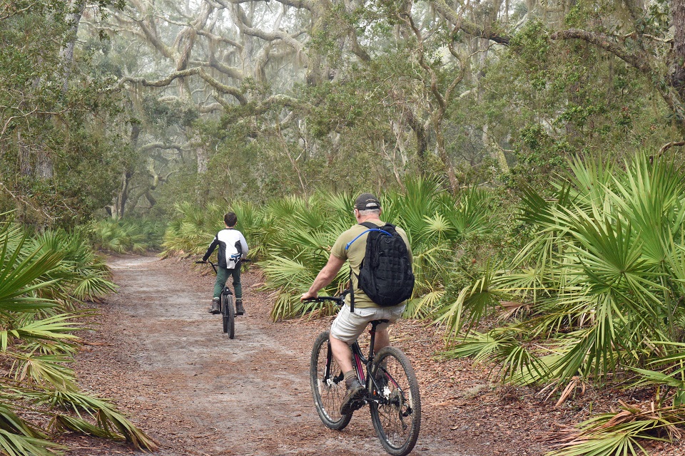 cumberland island, national park, national seashore, management plan, biking, nature