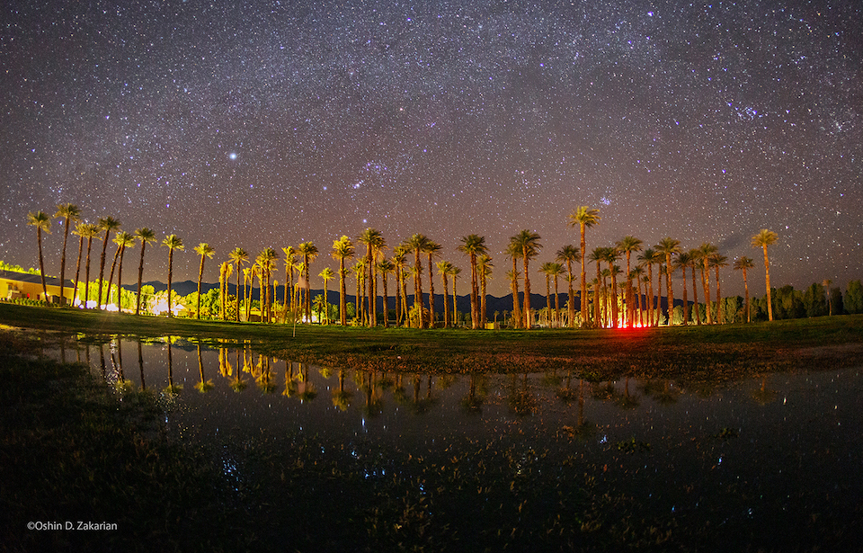 Death Valley reflection at Furnace Creek/Oshin Zakarian