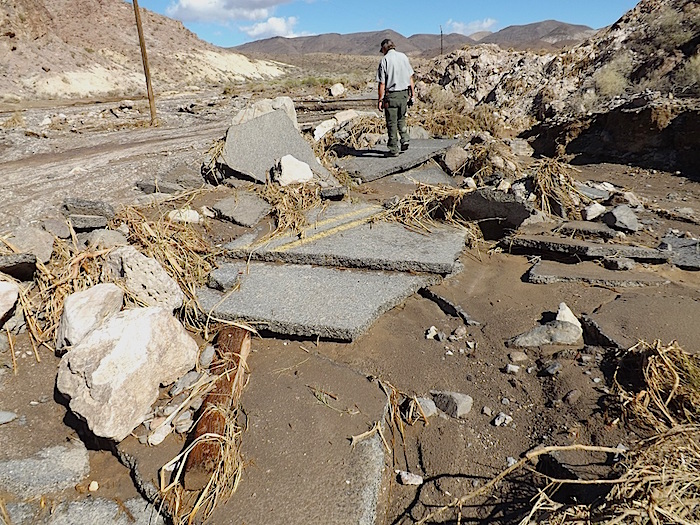 October 15 Storm Damage At Death Valley National Park/NPS October 15 Storm Damage At Death Valley National Park/NPS