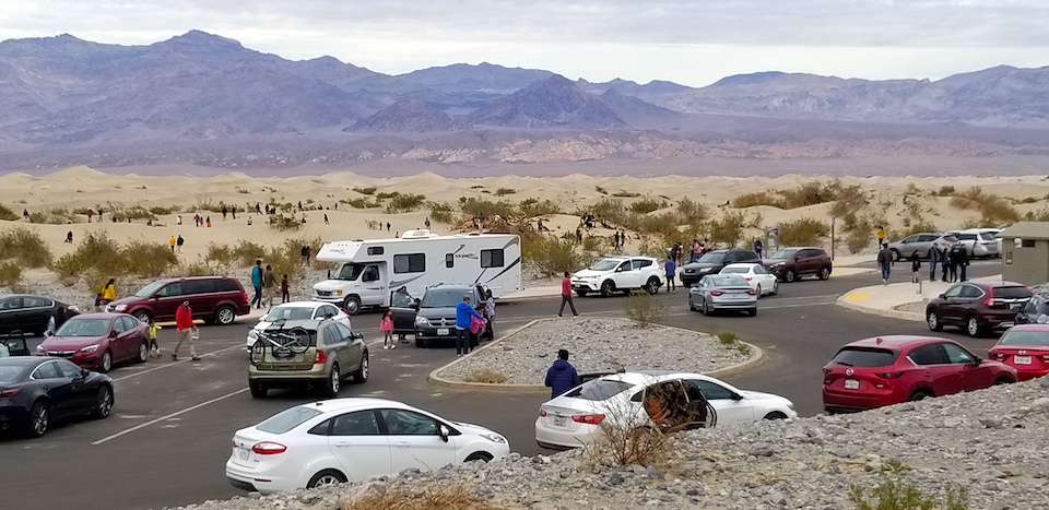 Mesquite Flat Sand Dunes Dec 23, 2018/NPS