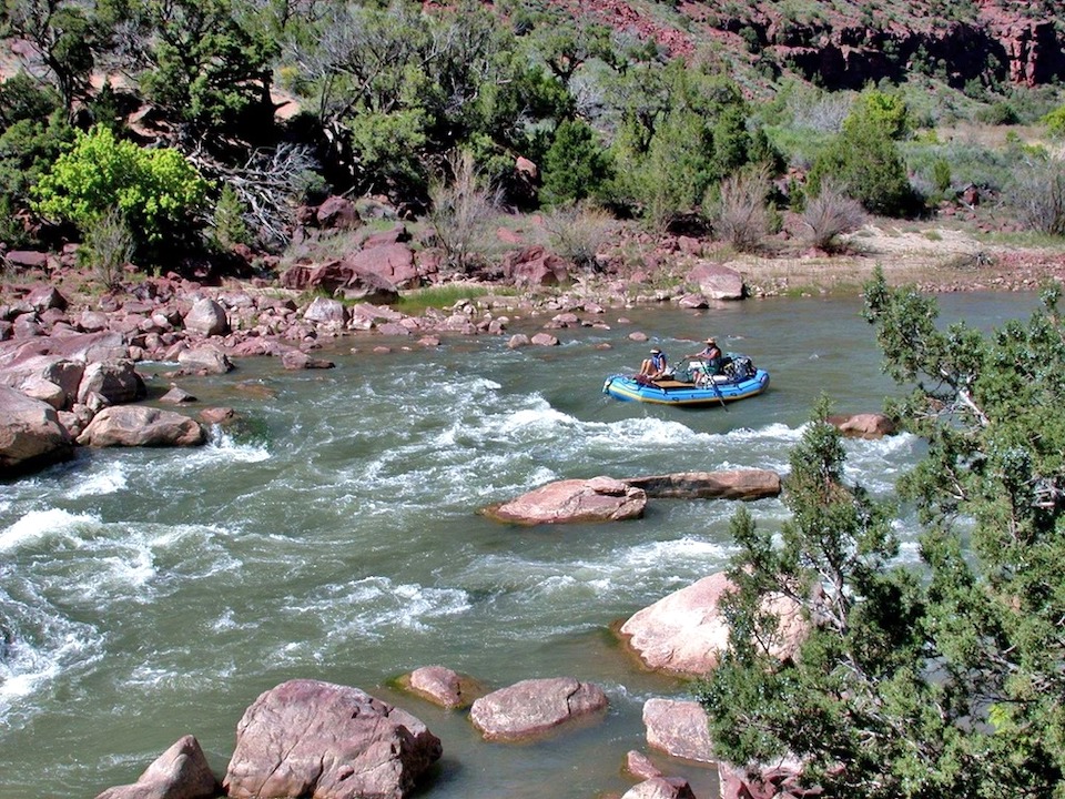 Disaster Falls along the Green River in Dinosaur National Monument/NPS Disaster Falls along the Green River in Dinosaur National Monument/NPS