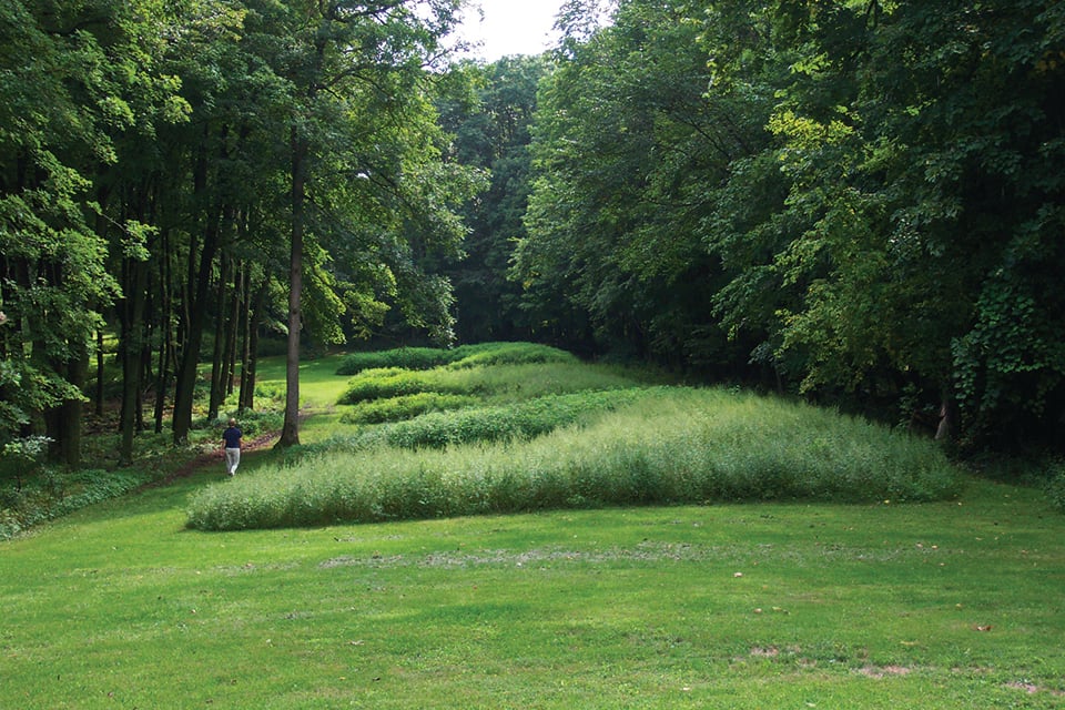Marching Bear Mounds, Effigy Mounds National Monument / NPS Marching Bear Mounds, Effigy Mounds National Monument / NPS