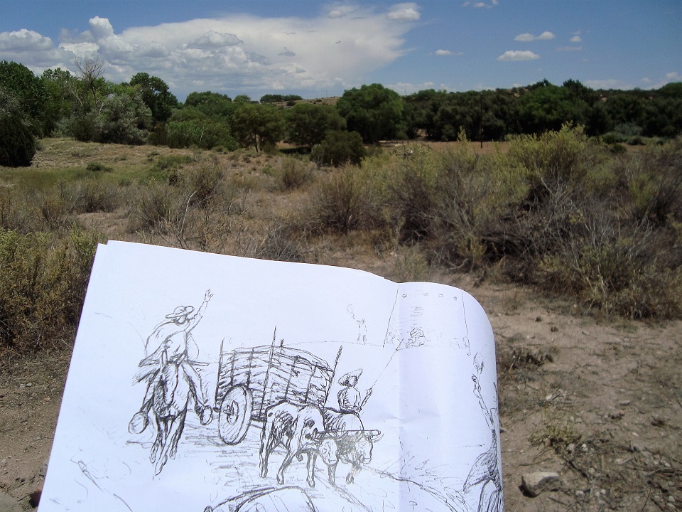 El Camino Real de Tierra Adentro National Historic Trail, national park, texas, new mexico, history