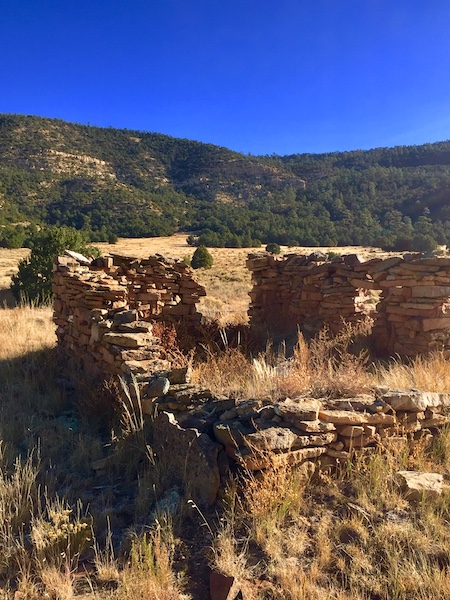 Ruins slowly collapse in Cebella Canyon/Barbara Jensen Ruins slowly collapse in Cebella Canyon/Barbara Jensen