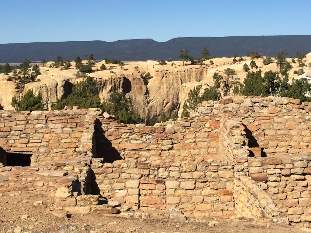 Ancestral Puebloans built homes atop the mesas of El Morro/Barbara Jensen Ancestral Puebloans built homes atop the mesas of El Morro/Barbara Jensen