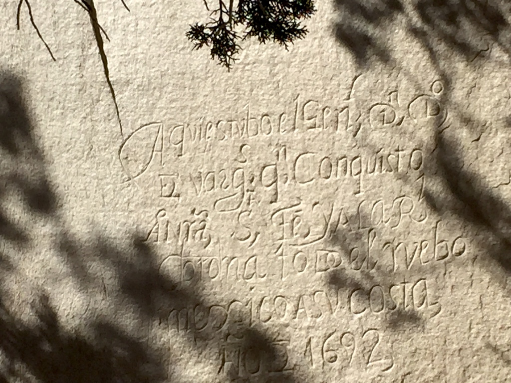 Spanish explorers left word of who they were and when they passed by/Jim Stratton Spanish explorers left word of who they were and when they passed by/Jim Stratton