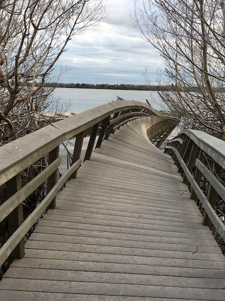 Federal funding is being used to replace the broken West Lake boardwalk in Everglades National Park/NPS Federal funding is being used to replace the broken West Lake boardwalk in Everglades National Park/NPS