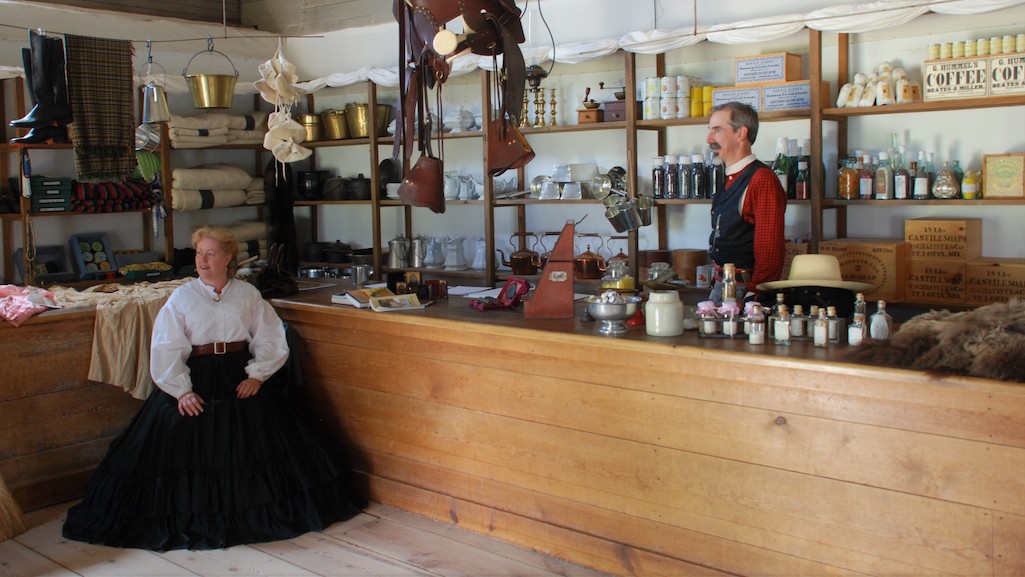 The sutler's store at Fort Laramie National Historic Site/NPS The sutler's store at Fort Laramie National Historic Site/NPS