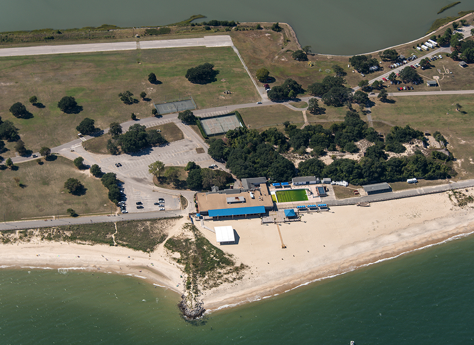 The North Beach at Fort Monroe National Monument / NPS