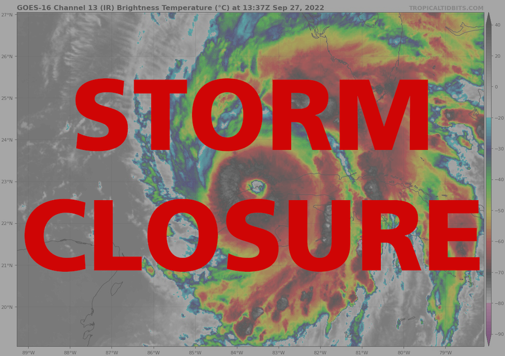 Fort Pulaski National Monument will close Wednesday in advance of Hurricane Ian/NPS Fort Pulaski National Monument will close Wednesday in advance of Hurricane Ian/NPS