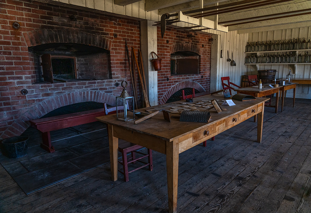 Inside the bake house, Fort Vancouver National Historic Site / Rebecca Latson Inside the bake house, Fort Vancouver National Historic Site / Rebecca Latson