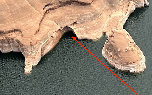 After the arch collapsed/NPS August 9, 2024 After the arch collapsed/NPS August 9, 2024
