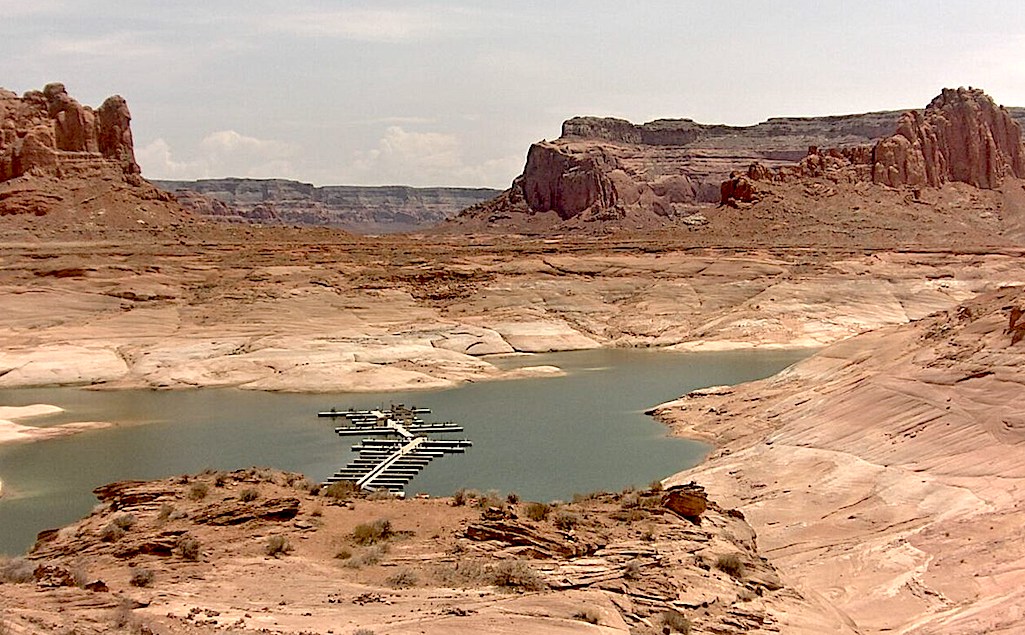 The Dangling Rope marina at Lake Powell has been closed for the rest of the year/NPS file The Dangling Rope marina at Lake Powell has been closed for the rest of the year/NPS file