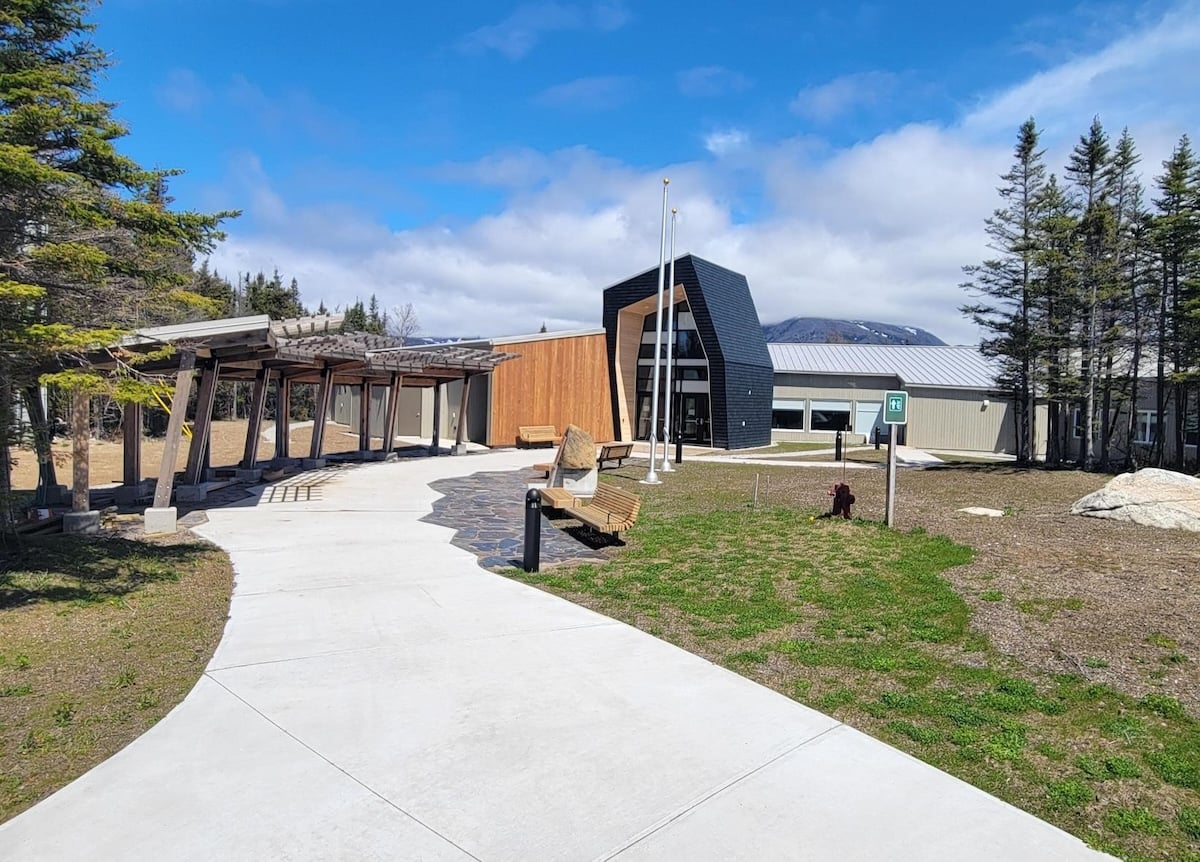 The new Gros Morne National Park Visitor Information Centre.