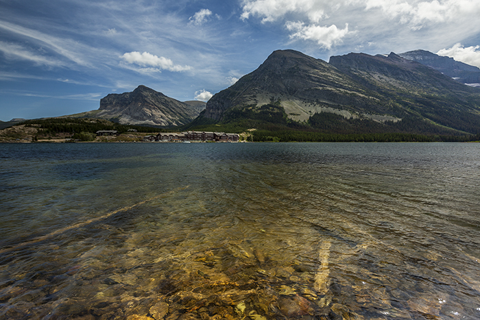 The View Across Swiftcurrent Lake