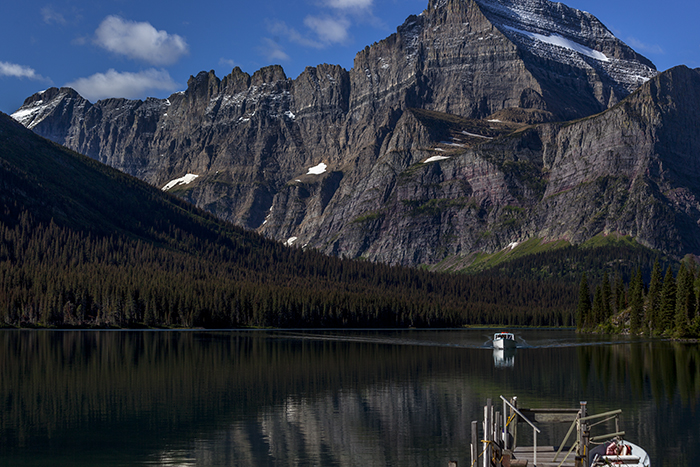 Coming In To Dock On Lake Josephine