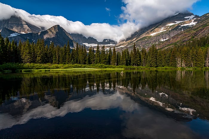 South Shore Scenery On Lake Josephine