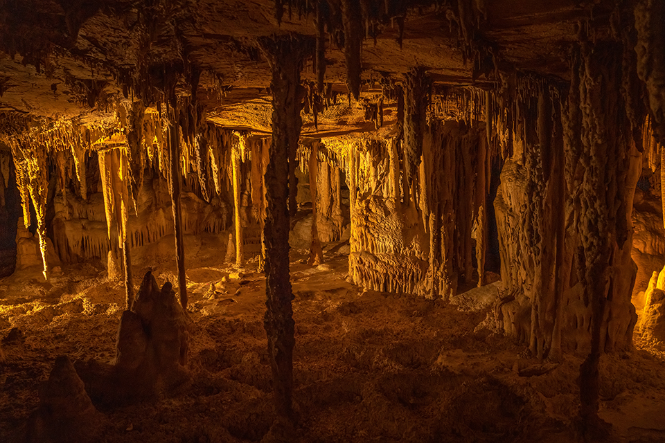 Lehman Cave formations, Great Basin National Park / Rebecca Latson Lehman Cave formations, Great Basin National Park / Rebecca Latson