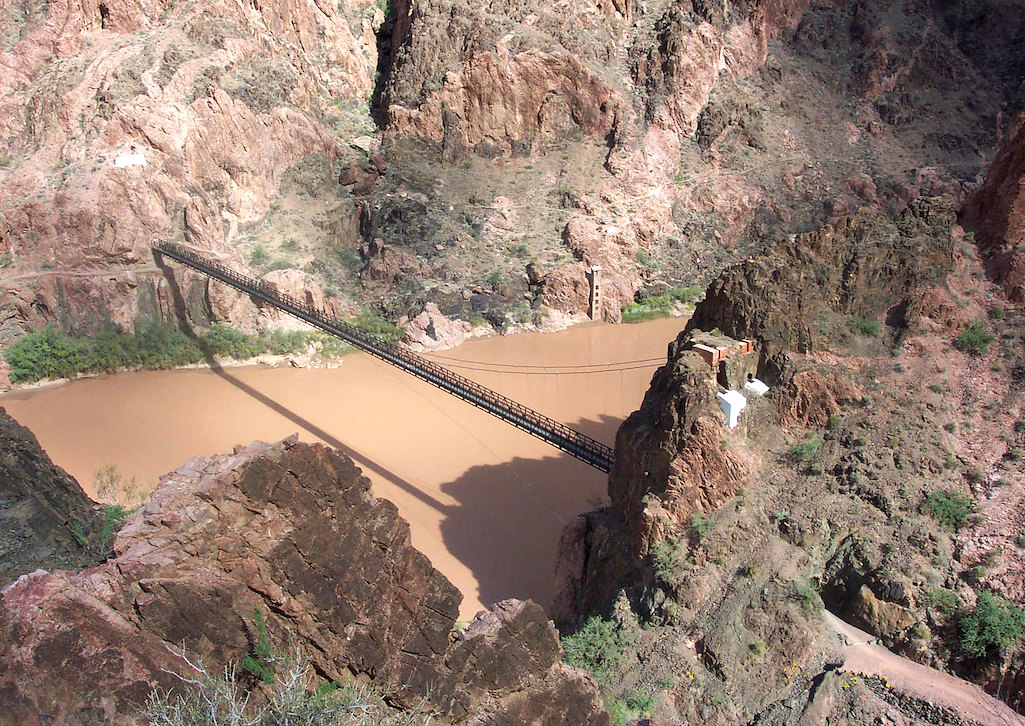 A young Phoenix man died in a fall near the Black Bridge at the bottom of the South Kaibab Trail in Grand Canyon National Park/NPS A young Phoenix man died in a fall near the Black Bridge at the bottom of the South Kaibab Trail in Grand Canyon National Park/NPS