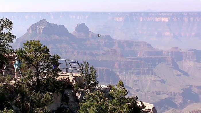 Hazy conditions over Grand Canyon National Park/Kurt Repanshek