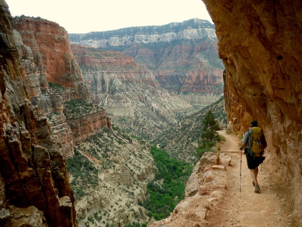 This section of the North Kaibab Trail will be temporarily closed to the public beginning April 22, 2024/NPS, Joelle Baird) This section of the North Kaibab Trail will be temporarily closed to the public beginning April 22, 2024/NPS, Joelle Baird)