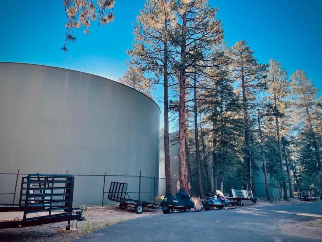 An electrical failure that impacted water availability at Grand Canyon National Park has been fixed/NPS file photo of North Rim water tanks An electrical failure that impacted water availability at Grand Canyon National Park has been fixed/NPS file photo of North Rim water tanks
