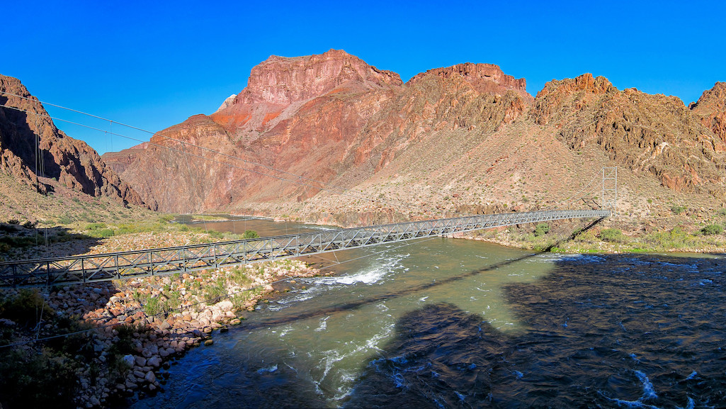 Repair work will require temporary daytime closures of the Silver Bridge at Grand Canyon National Park/NPS file Repair work will require temporary daytime closures of the Silver Bridge at Grand Canyon National Park/NPS file