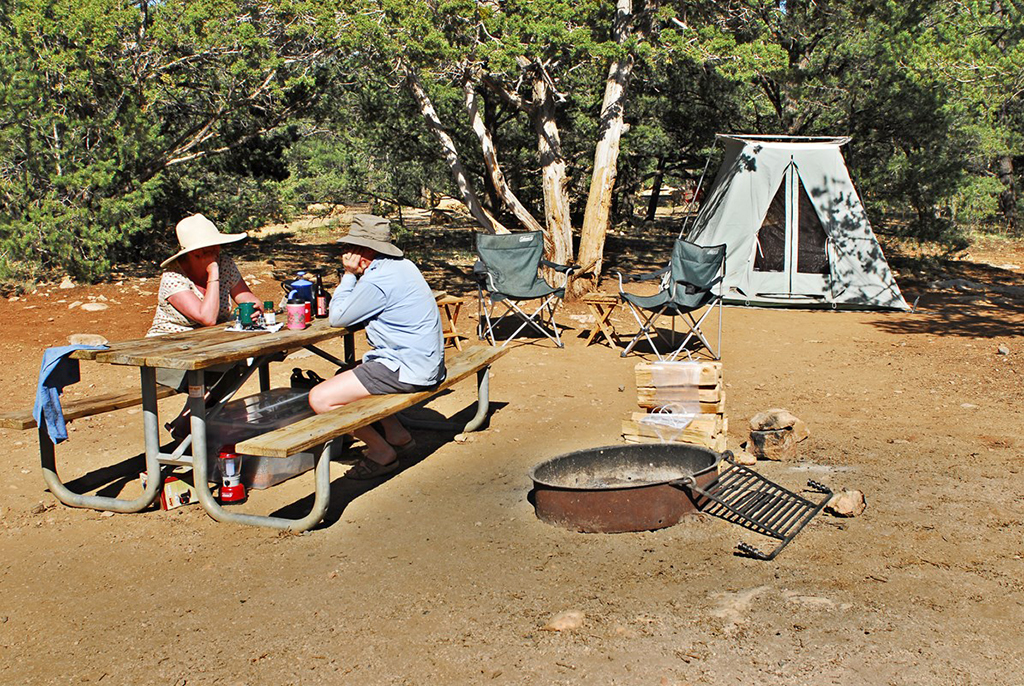 A site at Mather Campground, Grand Canyon National Park / NPS A site at Mather Campground, Grand Canyon National Park / NPS