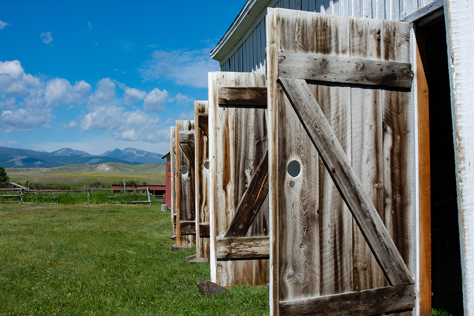 The bunkhouse, Grant-Kohrs Ranch National Historic Site / NPS - M. Surber