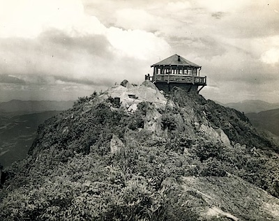 Mount Cammerer in Great Smoky Mountains National Park/State of Tennessee