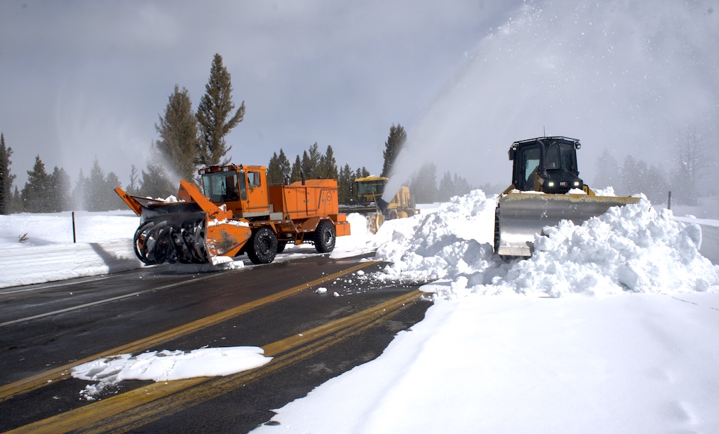 A 14-mile stretch of the Teton Park Road is open to hikers, walkers, and cyclists/NPS