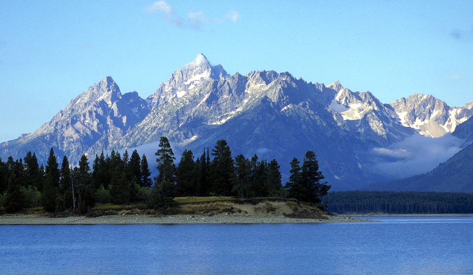 Jackson Lake is in a spectacular setting below the Tetons/Kurt Repanshek file