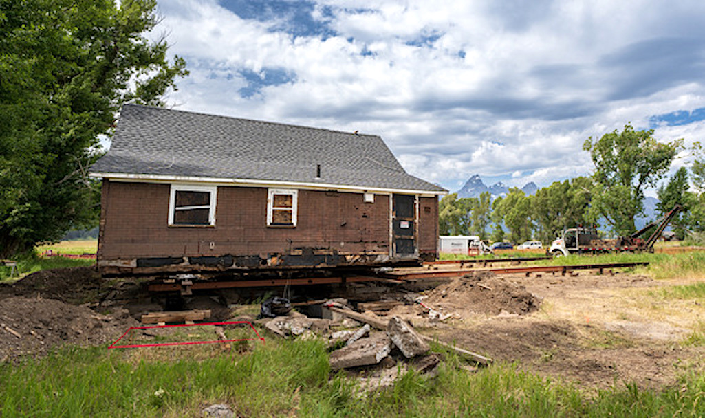 Preservation work along Mormon Row in Grand Teton National Park will provide employee housing/NPS