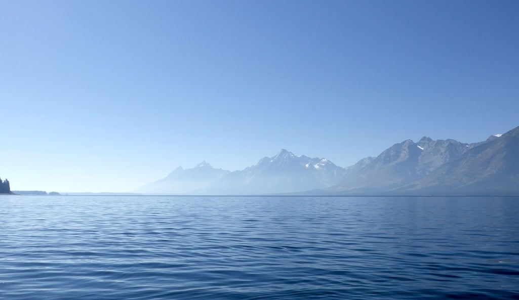 Smoke from wildfires has blanketed Grand Teton National Park at times. This photo was taken Friday, September 27, 2024/Kurt Repanshek