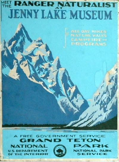 This is the original poster that Doug Leen found in a barn in Grand Teton National Park/Courtesy of Doug Leen