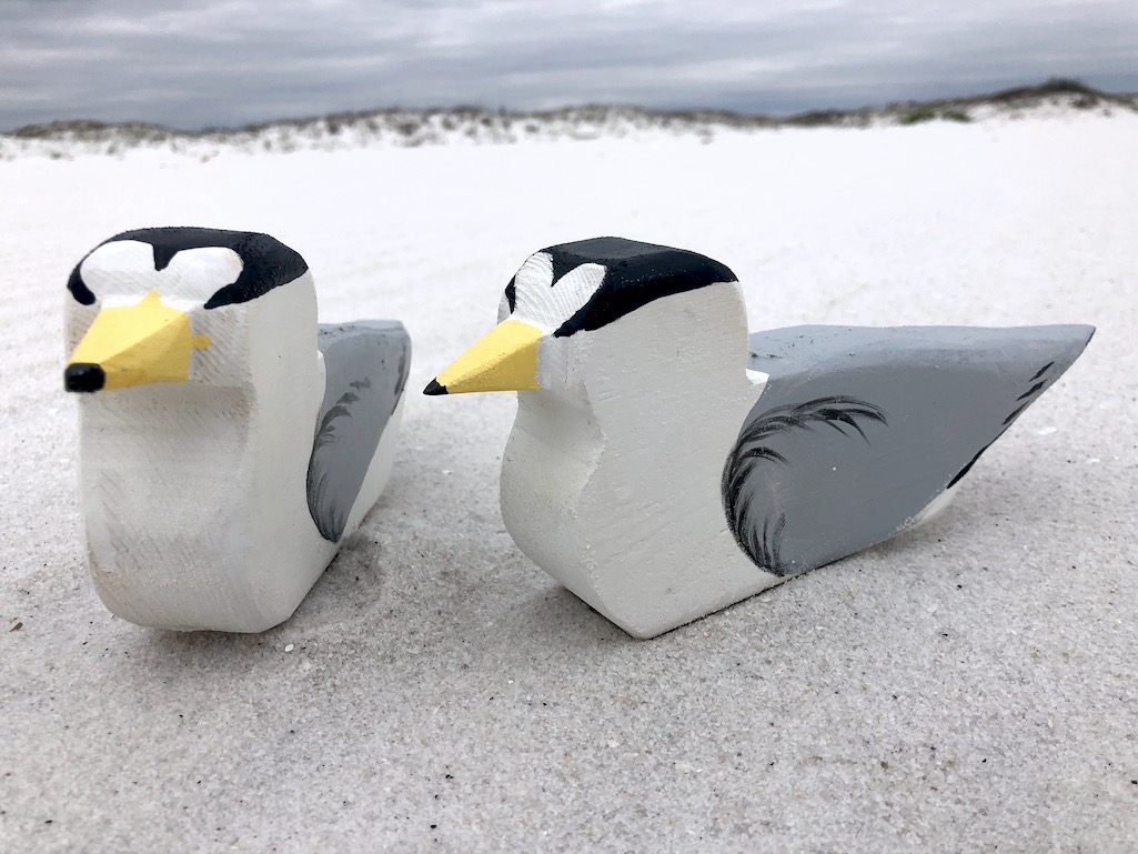 Decoys are being used at Gulf Islands National Seashore to protect threatened least terns/NPS