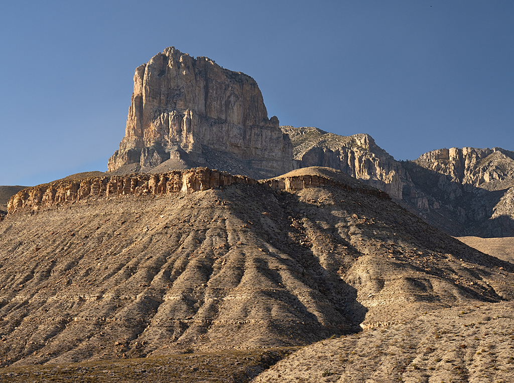 Late afternoon sun over El Capitan, Guadalupe Mountains National Park / Rebecca Latson Late afternoon sun over El Capitan, Guadalupe Mountains National Park / Rebecca Latson