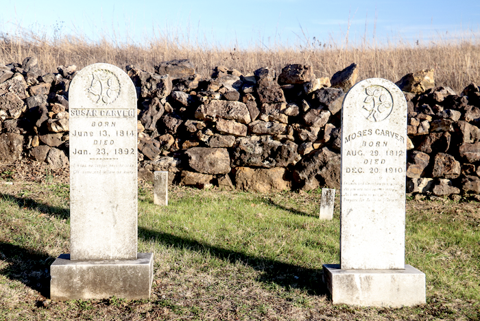 The Carver cemetery/Robert Pahre