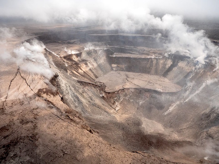 Halema‘uma‘u aerial view on June 12, 2018/USGS - Hawaiian Volcano Observatory