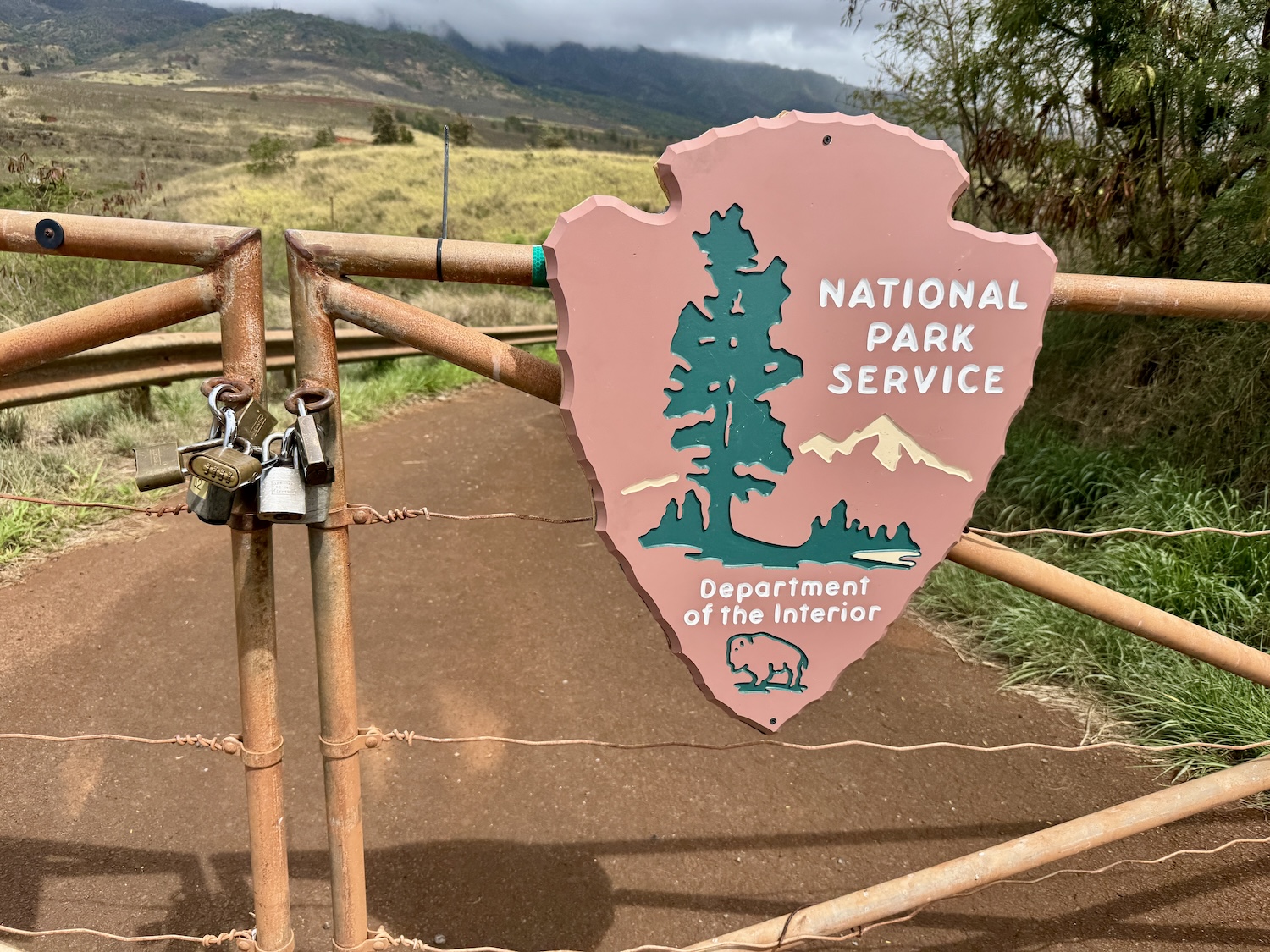 Honouliuli National Historic Site, surrounded by private property, isn't yet open to the public. Honouliuli National Historic Site, surrounded by private property, isn't yet open to the public.