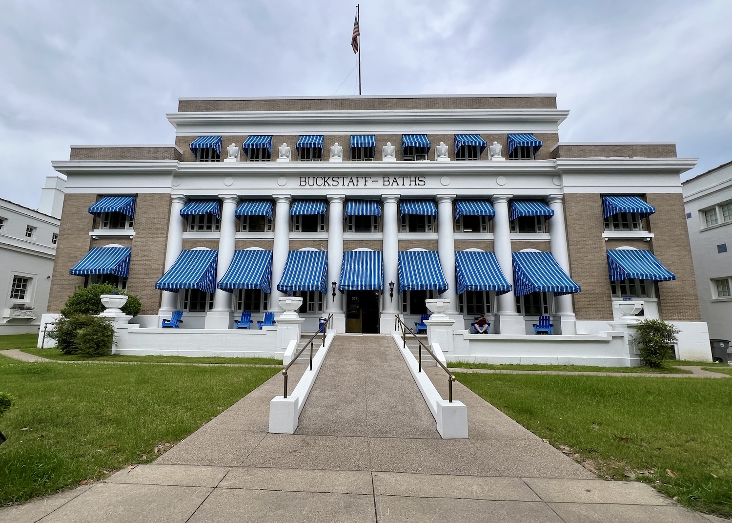 The Buckstaff Bathhouse still operates much like it did during the golden age of medical bathing in Hot Springs, Arkansas. The Buckstaff Bathhouse still operates much like it did during the golden age of medical bathing in Hot Springs, Arkansas.