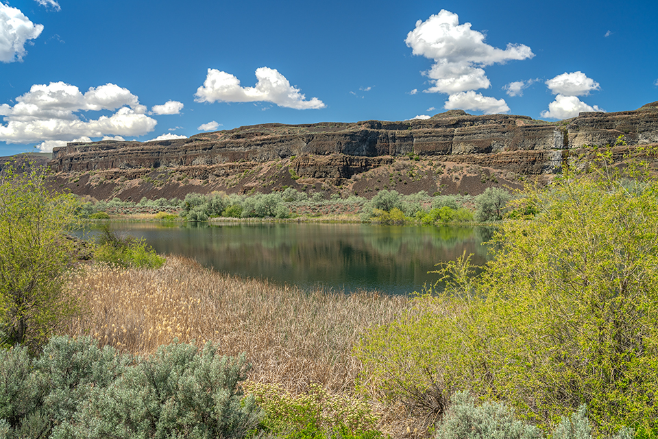 A serene spring day at Perch Lake, Ice Age Floods National Geologic Trail / Rebecca Latson A serene spring day at Perch Lake, Ice Age Floods National Geologic Trail / Rebecca Latson