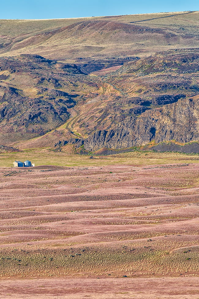 A telephoto view of giant current ripples, Ice Age Floods National Geologic Trail / Rebecca Latson A telephoto view of giant current ripples, Ice Age Floods National Geologic Trail / Rebecca Latson