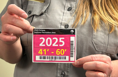 2025 Glen Canyon National Recreation Area Vessel Pass / NPS 2025 Glen Canyon National Recreation Area Vessel Pass / NPS