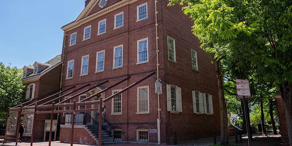 City Tavern, with roots to the Founding Fathers, is available for a new lease at Independence Hall National Historical Park/NPS file