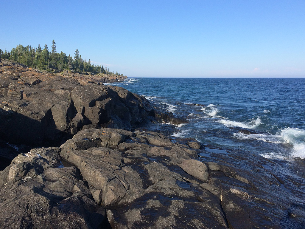 Visiting the shoreline, Isle Royale National Park / NPS-Eva DiDonato