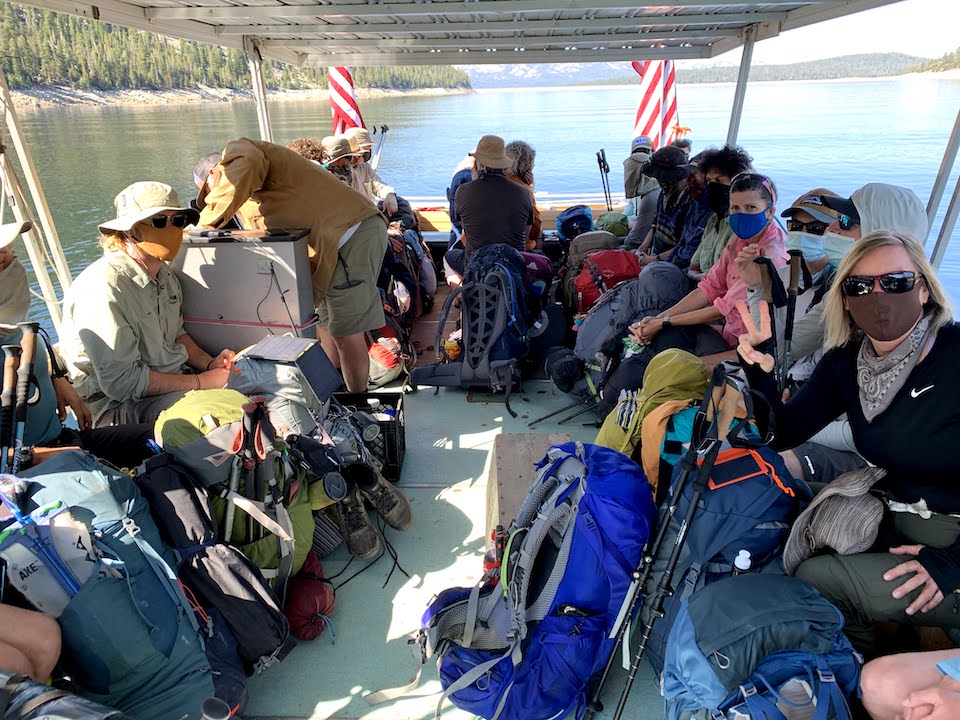 Face masks were mandatory on the Vermillion Resort's ferry/Rita Beamish