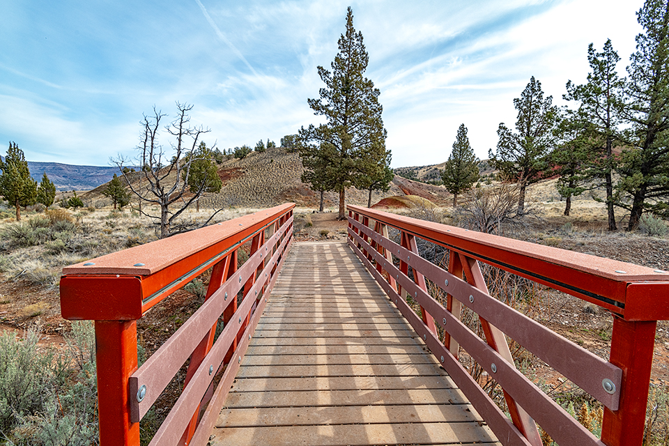 The trailhead to Red Scar Knoll takes you over some fragile landscape, John Day Fossil Beds National Monument / Rebecca Latson